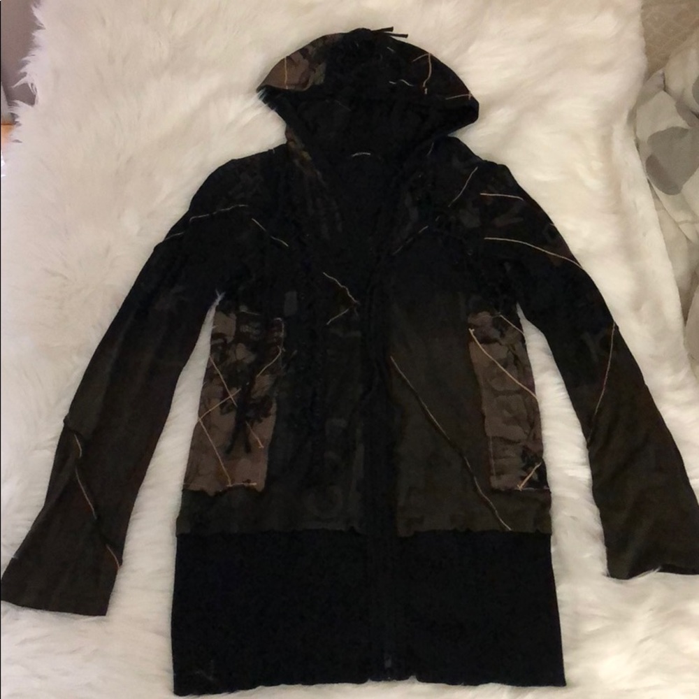 Salvage Hoodie Dress Large